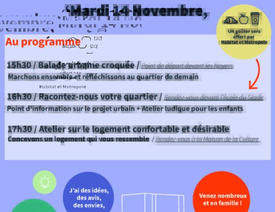 Atelier participatif “Firminy Vert, demain” le 14 novembre